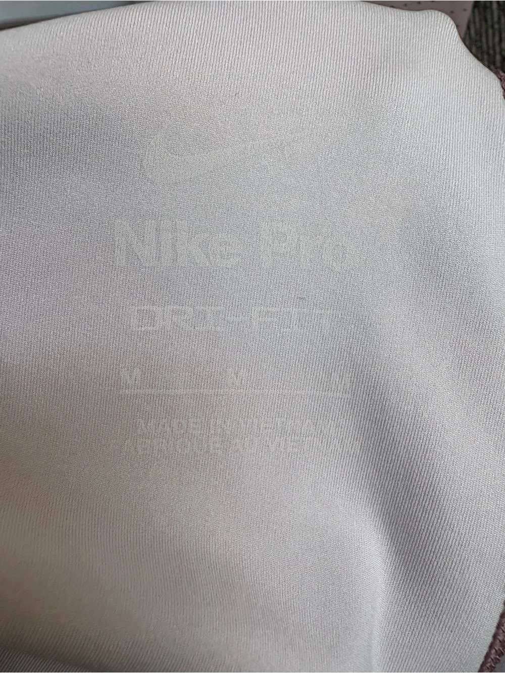 Nike pro womens shorts Orange/Multi Compression Shorts medium 3”